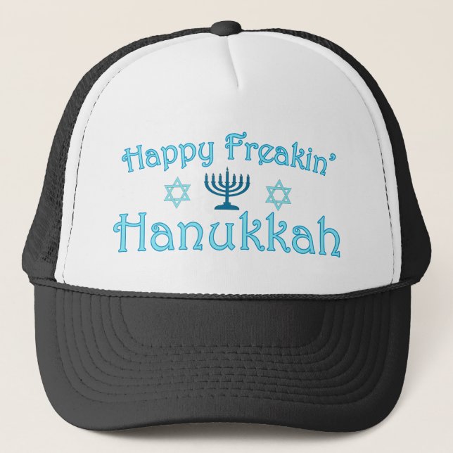 lycklig hanukkah keps (Framsida)