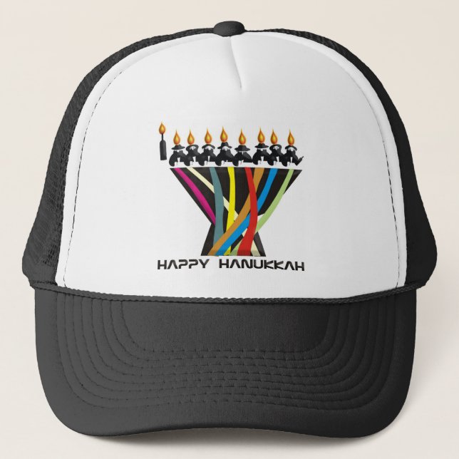 Lycklig Hanukkah Keps (Framsida)