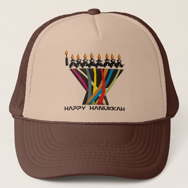 Lycklig Hanukkah Keps (Framsida)