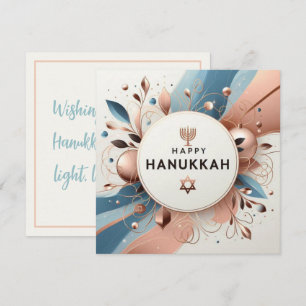 Lycklig Hanukkah Kort