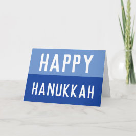 Lycklig Hanukkah Kort