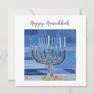 Lycklig Hanukkah Kort