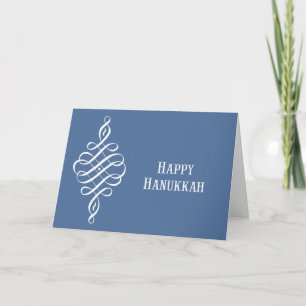 Lycklig Hanukkah-kort Helgkort
