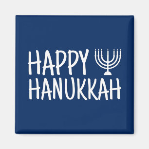 Lycklig Hanukkah Magnet