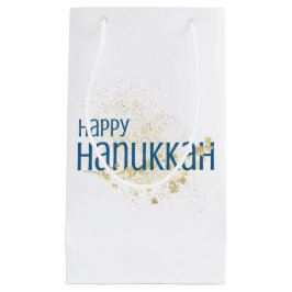 Lycklig Hanukkah (med Guld Foliage)