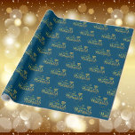 Lycklig Hanukkah Menorah Wrapping Papper Presentpapper<br><div class="desc">. - Vi firar åtta dagar och åtta nätter på festivalen i Ljus med Hanukkah-kort och -gåvor. Ljus festival är här. Ljusa menoran,  spela med drömmaren och festen på latkes och sufganiyots. Fira Hanukkahs anda med vänner,  familj och nära och kära genom att önska dem Lycklig Hanukkah.</div>