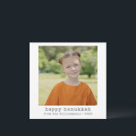 Lycklig Hanukkah minimalistisk skrivmaskin Photo S Julkort<br><div class="desc">Lycklig Hanukkah | Minimalistiskt skrivmaskin-Helgdag</div>