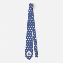 Lycklig Hanukkah Moose Funny Helgdag Neck Tie Slips