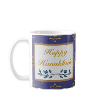 Lycklig Hanukkah mugg