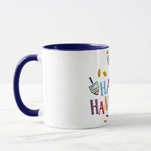 Lycklig Hanukkah Mugg