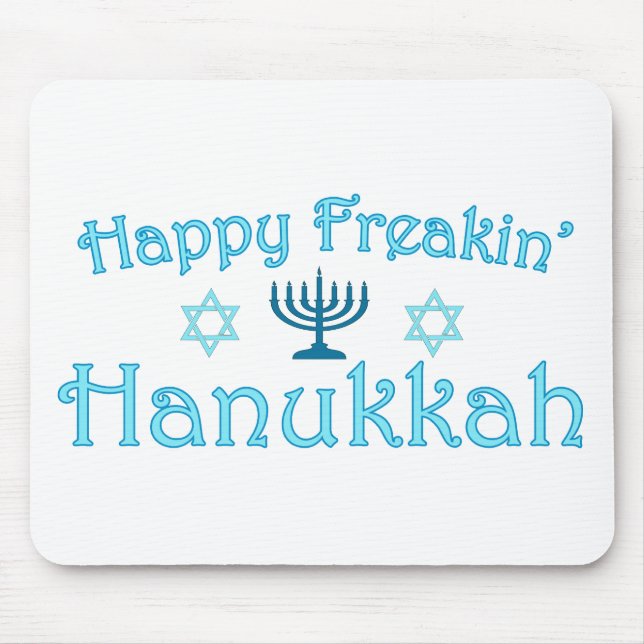 lycklig hanukkah musmatta (Framsidan)
