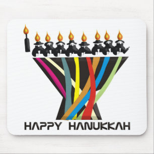 Lycklig Hanukkah Musmatta