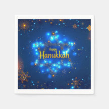 Lycklig Hanukkah Napkins