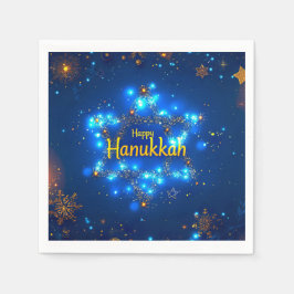 Lycklig Hanukkah Napkins Pappersservett