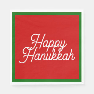 Lycklig Hanukkah Napkins Pappersservett