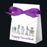 Lycklig Hanukkah NYC New York City Chanukah Helgda Presentaskar<br><div class="desc">En originalillustration av New York City-markeringar "klädd" för julhelgen med penna och bläck. Perfekt för Hanukkah! Ser du inte vad du är tittar för? Behöver du hjälp med anpassning? Kontakta Rebecca för att få något designat bara för dig.</div>