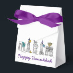 Lycklig Hanukkah NYC New York City Chanukah Helgda Presentaskar<br><div class="desc">En originalillustration av New York City-markeringar "klädd" för julhelgen med penna och bläck. Perfekt för Hanukkah! Ser du inte vad du är tittar för? Behöver du hjälp med anpassning? Kontakta Rebecca för att få något designat bara för dig.</div>