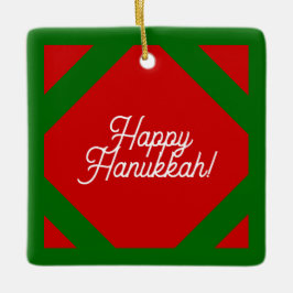 lycklig Hanukkah Ornament
