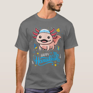 Lycklig Hanukkah Pajamas För manar kvinnor Kids Ao T Shirt