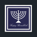 Lycklig Hanukkah Pappersservett<br><div class="desc">Lycklig Hanukkah</div>
