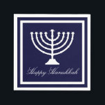 Lycklig Hanukkah Pappersservett<br><div class="desc">Lycklig Hanukkah</div>