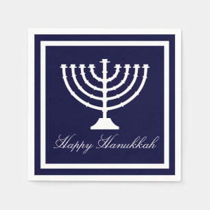 Lycklig Hanukkah Pappersservett