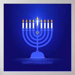 Lycklig Hanukkah Poster