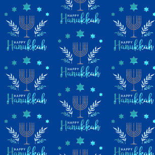 Lycklig Hanukkah Presentpapper