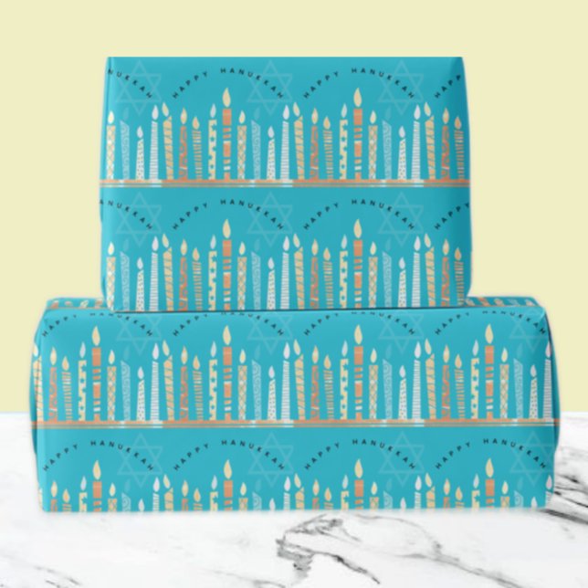 Lycklig Hanukkah Presentpapper (Skapare uppladdad)