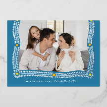 Lycklig Hanukkah Ram av Light Photo