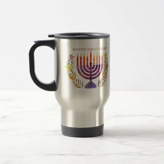 Lycklig Hanukkah Resemugg (Vänster)