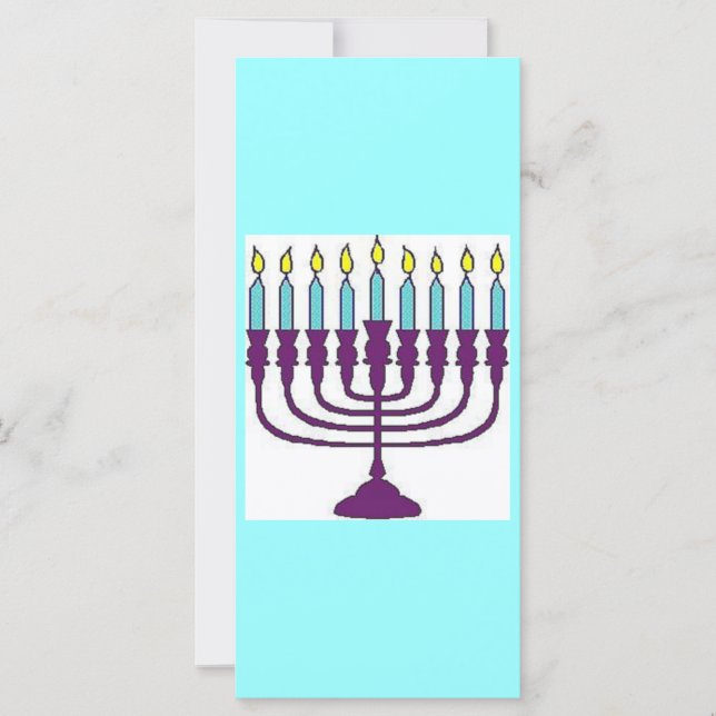 Lycklig Hanukkah Shalom (Framsida)