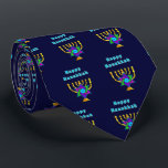 Lycklig Hanukkah Slips<br><div class="desc">Personliger som säger "Lycklig Hanukkah" har judiska stjärnor och redo för ljus varje speciell natt.  Glad helg och ett underbart nytt år!</div>
