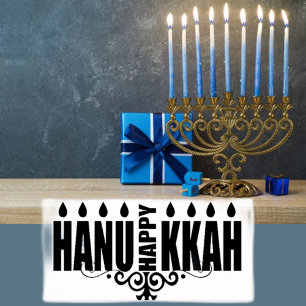 Lycklig Hanukkah Stämpel