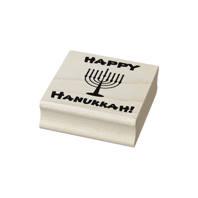 Lycklig Hanukkah Stämpel (Stämpel)