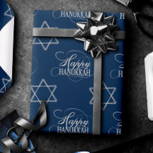 Lycklig Hanukkah Star av David Classic Silver