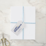 Lycklig Hanukkah Star av David Helgdag Gift Märkre Presentetikett<br><div class="desc">Cute och roligt Lycklig Hanukkah Star av David Mönster Helgdag Gift Märkres är perfekt för dessa ge behov i julhelg. Dessa märkre är perfekter för flaskor av vin,  kakor eller andra hemgjorda helgdag.</div>