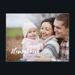 Lycklig Hanukkah Star av David Photo Postcards Helg Vykort<br><div class="desc">Snyggt och söt Lycklig Hanukkah Star av David Helgdag Photo Postcards är perfekt för alla dina vänner och din familj den här julhelgen. Anpassa texten med din familj namn och året och byt ut bild mot ett foto av dina barn,  husdjur eller hela familjen.</div>