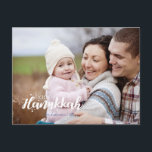 Lycklig Hanukkah Star av David Photo Postcards Helg Vykort<br><div class="desc">Snyggt och söt Lycklig Hanukkah Star av David Helgdag Photo Postcards är perfekt för alla dina vänner och din familj den här julhelgen. Anpassa texten med din familj namn och året och byt ut bild mot ett foto av dina barn,  husdjur eller hela familjen.</div>
