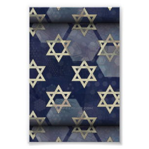 Lycklig Hanukkah Star of David menorah Dreidel Sli Fototryck