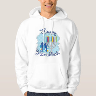 Lycklig Hanukkah sweatshirt ful swather party