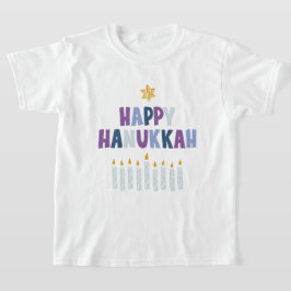 Lycklig Hanukkah T Shirt
