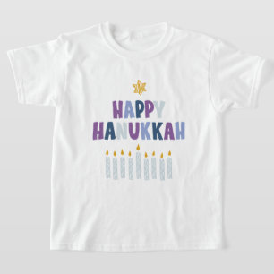 Lycklig Hanukkah T Shirt