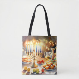 Lycklig Hanukkah Tygkasse