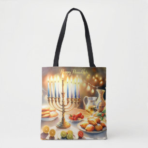Lycklig Hanukkah Tygkasse