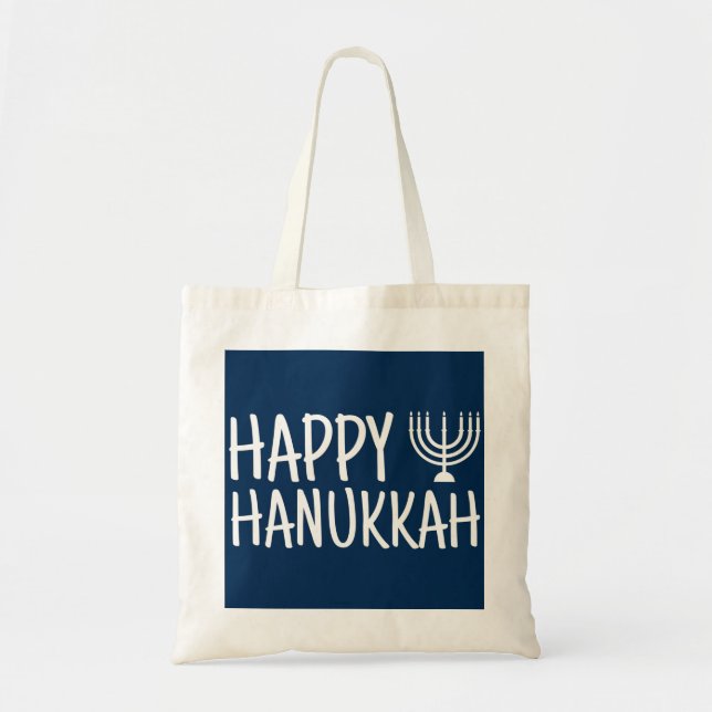 Lycklig Hanukkah Tygkasse (Framsidan)