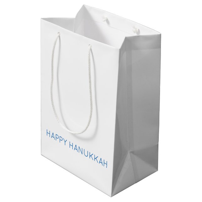 Lycklig Hanukkah Typography Helgdag Faith (Baksidan Vinklad)