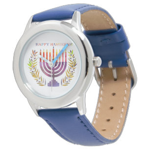 Lycklig Hanukkah Watch Armbandsur