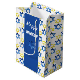 Lycklig Hanukkah Watercolor David Stars