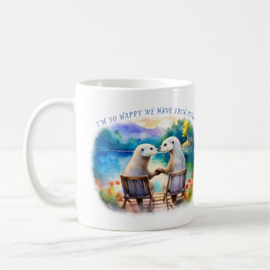 Lycklig har vi varje Otter Kaffemugg